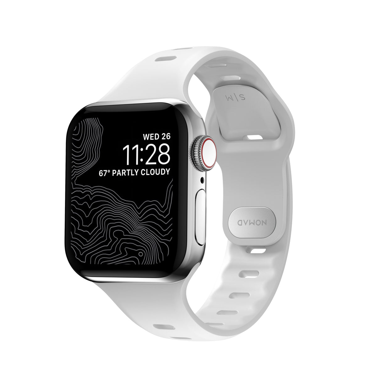band for e[s]thetic space & Sporty – elegant: Apple slim Watch