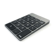 Load image into Gallery viewer, Satechi Aluminum Slim Rechargeable Wireless Bluetooth Keypad, Silver
