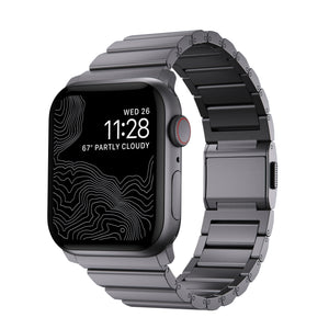 NOMAD Watch Aluminum Band, 45mm/49mm, Space Gray