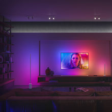 Laden Sie das Bild in den Galerie-Viewer, dark|Stehlampe in Weiß, Smart, Steuerung via App, Apple HomeKit, Google Home und Alexa
