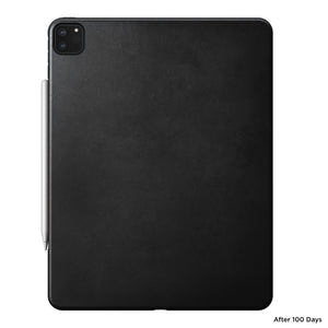 NOMAD iPad Pro 12.9 Zoll Case, hochwertiges Leder, Schwarz