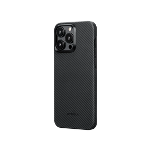 Pitaka iPhone 15 Pro MagEZ Case 4, 600D Black/Grey (Twill)