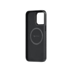 Pitaka iPhone 15 Pro MagEZ Case Pro 4, 1500D Black/Grey (Twill)