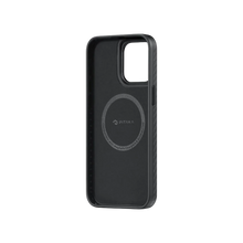 Laden Sie das Bild in den Galerie-Viewer, product_closeup|Pitaka iPhone 15 Pro MagEZ Case Pro 4, 1500D Black/Grey (Twill)
