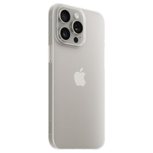 NOMAD iPhone 15 Pro Max Super Slim Case, Frost