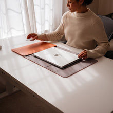 Laden Sie das Bild in den Galerie-Viewer, dark|Orbitkey Hybrid Laptop Sleeve 14”, Terracotta
