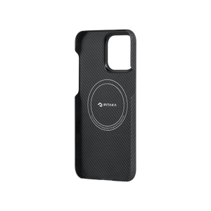 Pitaka iPhone 15 Pro MagEZ Case 4, 600D Black/Grey (Twill)