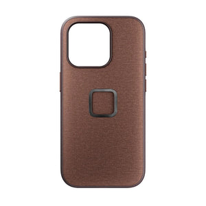 Peak Design Everyday Case, iPhone 15 Pro, Redwood
