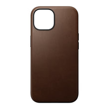 Load image into Gallery viewer, product_closeup|iPhone 15 Case in Brown, Echtleder, NOMAD
