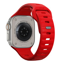 Load image into Gallery viewer, product_closeup|NOMAD Watch Sport Band, 45mm/49mm, Night Watch Red
