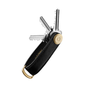 Schlüssel-Organisationstalent Orbitkey Key Holder, Schwarz, für bis zu 7 Schlüssel