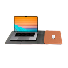 Load image into Gallery viewer, product_closeup|Orbitkey Hybrid Laptop Sleeve 16”, Terracotta
