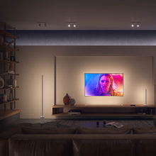 Laden Sie das Bild in den Galerie-Viewer, dark|Stehlampe in Weiß, Smart, Steuerung via App, Apple HomeKit, Google Home und Alexa

