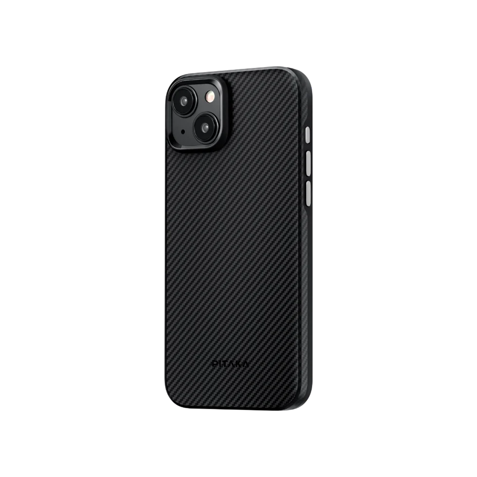 Pitaka iPhone 15 Pro Max Skal MagEZ Case 4 Black/Grey Twill