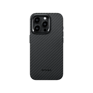 Pitaka iPhone 15 Pro MagEZ Case Pro 4, 1500D Black/Grey (Twill)