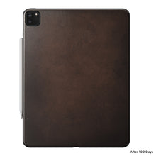 Laden Sie das Bild in den Galerie-Viewer, product_closeup|NOMAD iPad Pro 12.9 Zoll, Lederhülle Braun
