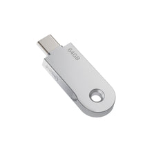 Load image into Gallery viewer, product_closeup|USB-C Stick mit 64GB für den Orbitkey Schlüsselhalter
