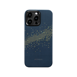Pitaka iPhone 15 Pro Max StarPeak MagEZ Case 4, 600D Milky Way Galaxy
