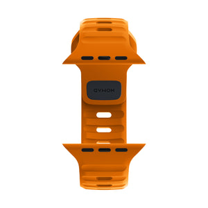 Armband für Smartwatch Apple Ultra in der Farbe Orange/Blaze