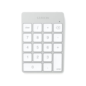 Satechi Aluminum Slim Rechargeable Wireless Bluetooth Keypad, Space Gray