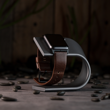 Load image into Gallery viewer, dark|Rustic Brown Leather Watch Strap Nomad
