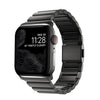 product_closeup|Apple Watch Steel Band Graphite
